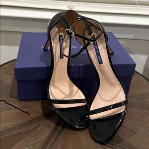 Staurt Weitzman. Nudistsong 100mm Sandals. Size US 9.5.